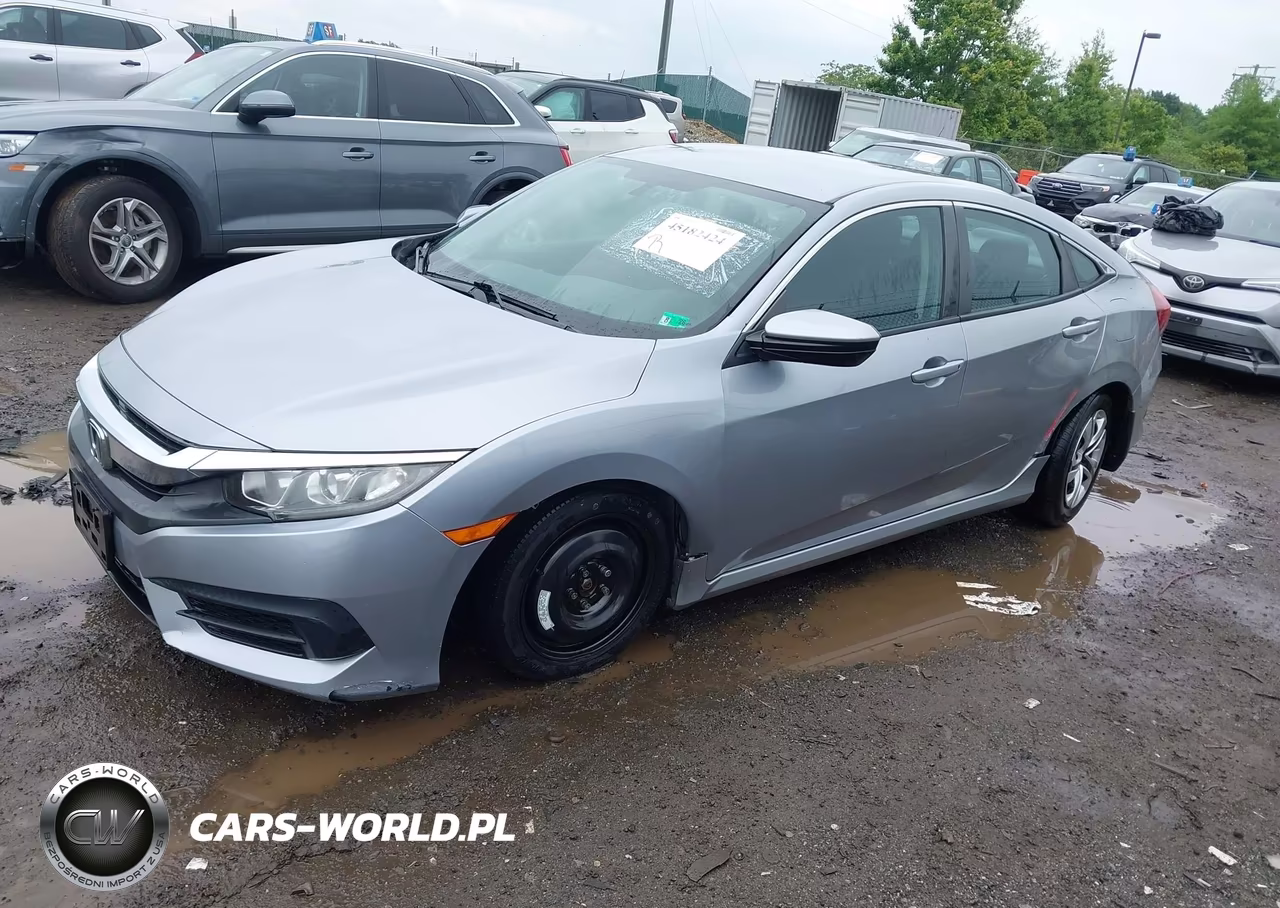 2017 Honda Civic Lx VIN:2HGFC2F57HH549932 - 2