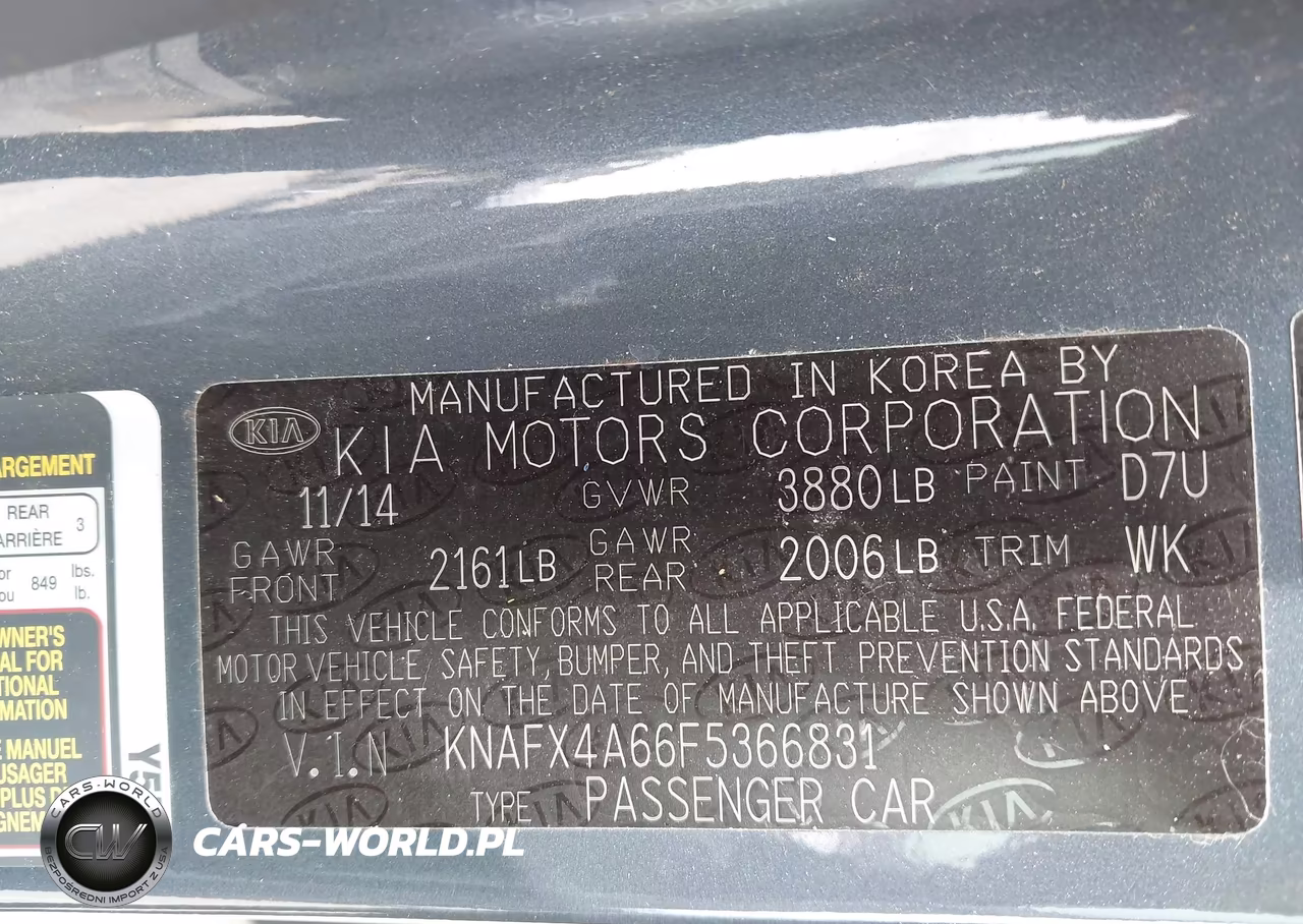 2015 Kia Forte Lx VIN:KNAFX4A66F5366831 - 9