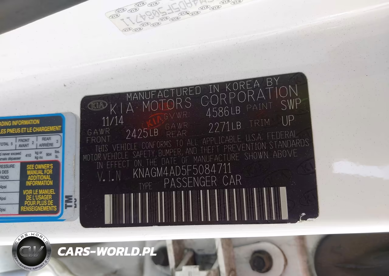 2015 Kia Optima Hybrid VIN:KNAGM4AD5F5084711 - 9