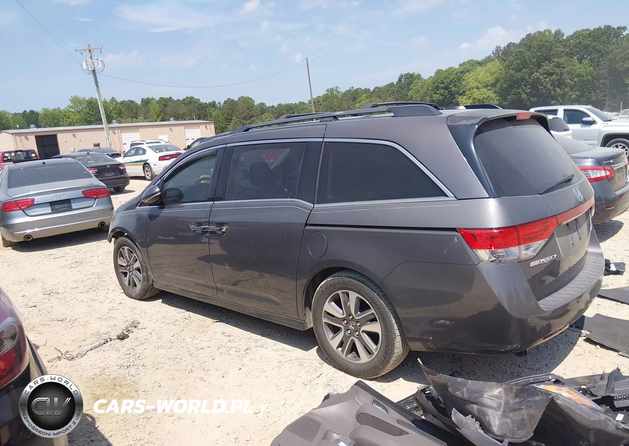 2014 Honda Odyssey Touring-Touring Elite VIN:5FNRL5H90EB105029 - 3