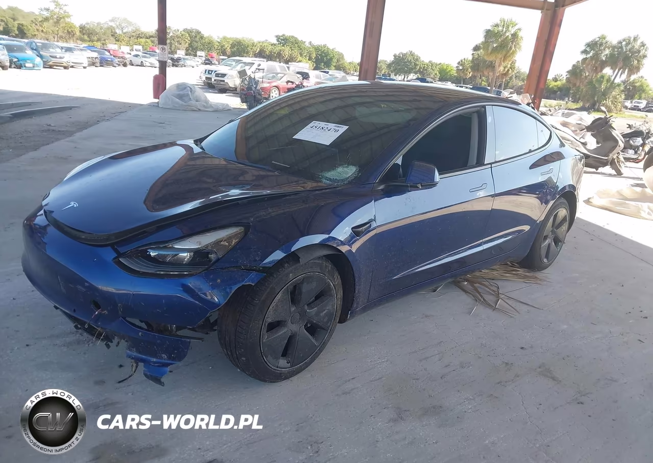 2022 Tesla Model 3 Long Range Dual Motor All-Wheel Drive VIN:5YJ3E1EB6NF181158 - 2
