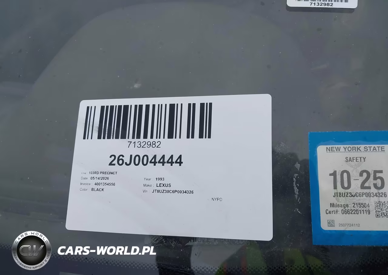 1993 Lexus Sc 400 VIN:JT8UZ30C6P0034326 - 13