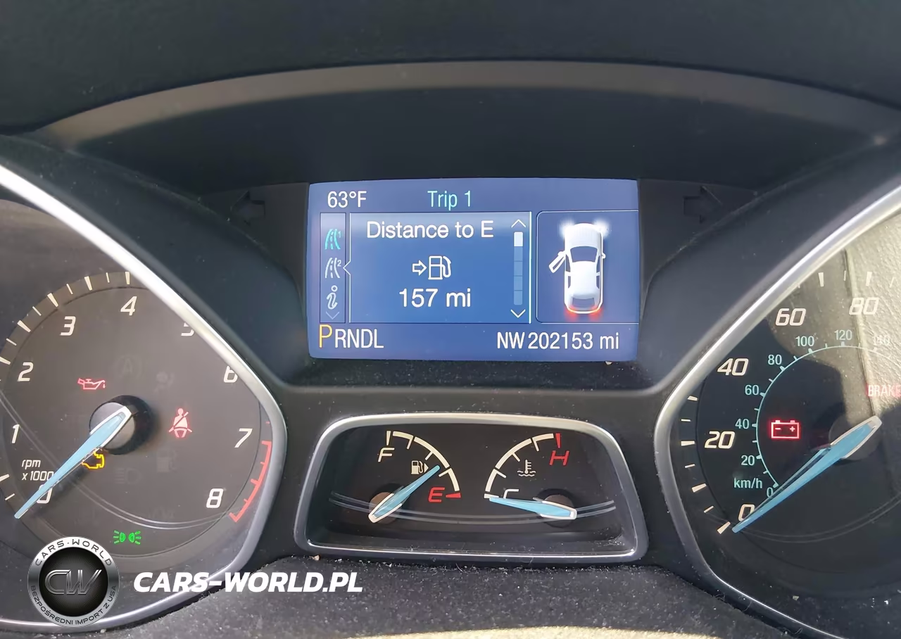 2014 Ford Focus Se VIN:1FADP3F21EL166126 - 7