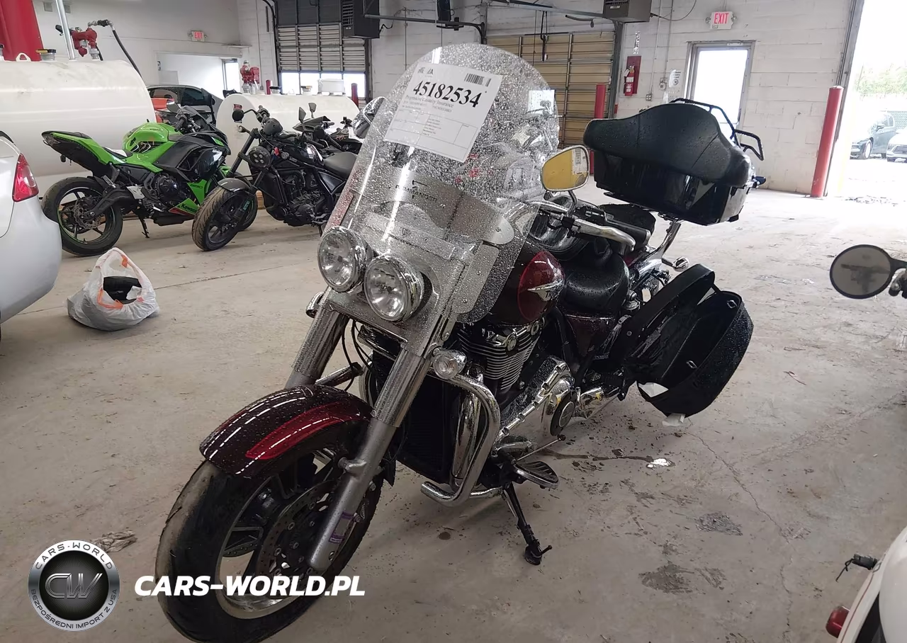 2014 Triumph Motorcycle Thunderbird Commander VIN:SMTB05WF6EJ644090 - 2