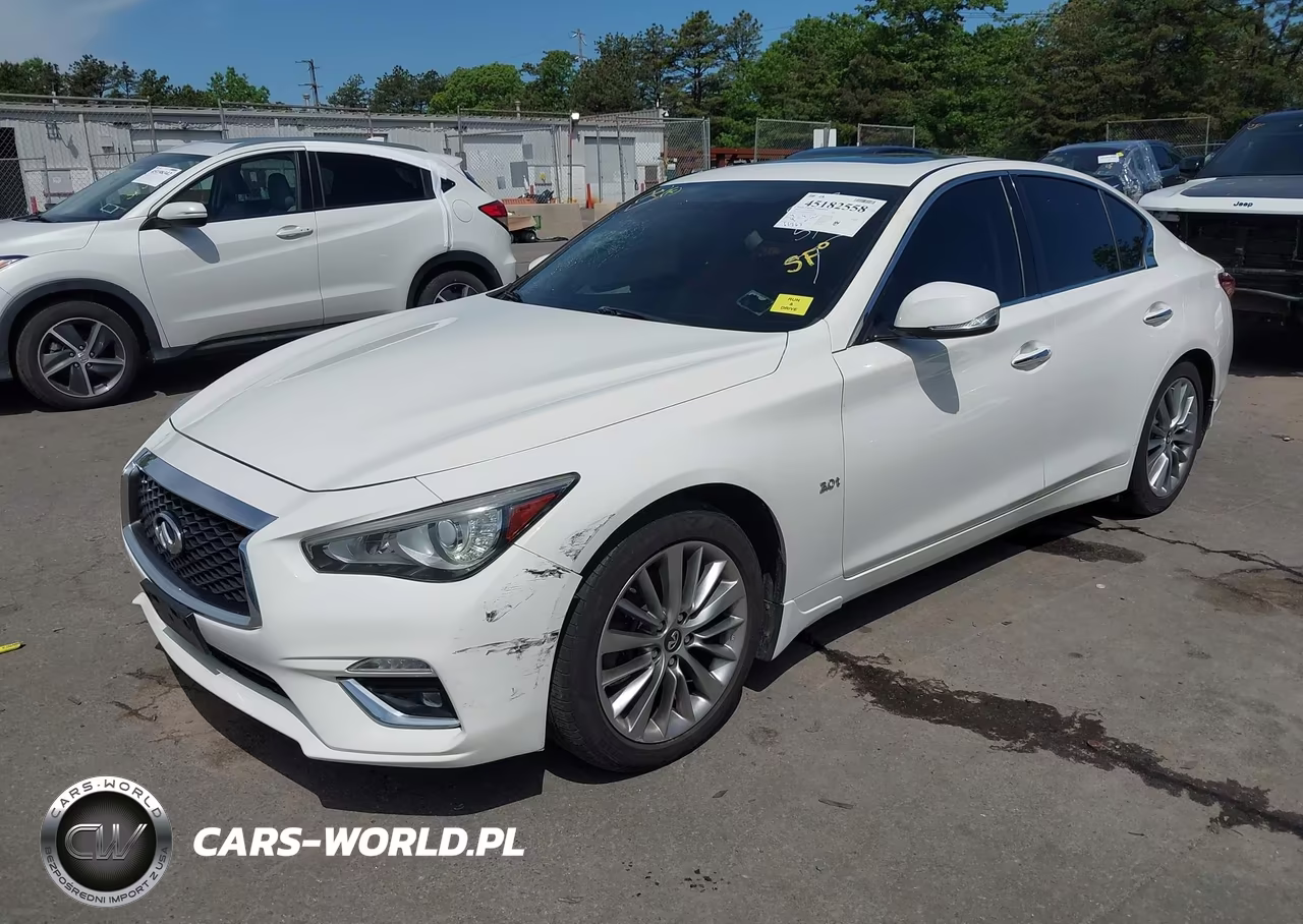2019 Infiniti Q50 3.0T Luxe VIN:JN1EV7AR8KM556522 - 2