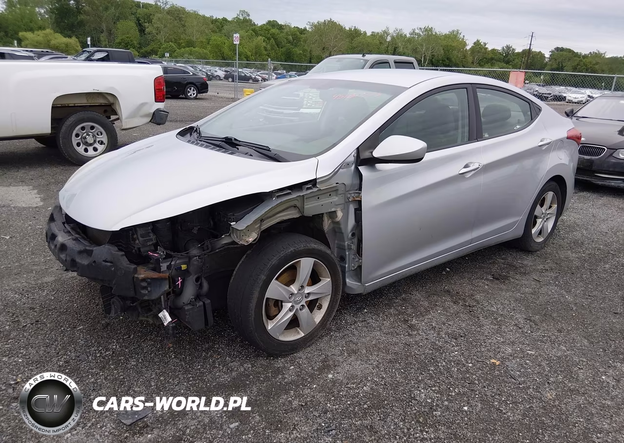2013 Hyundai Elantra Gls VIN:5NPDH4AE4DH193533 - 2