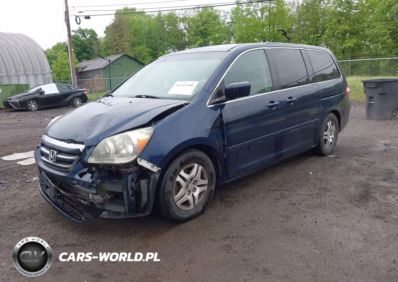 2006 Honda Odyssey Ex VIN:5FNRL38456B038342 - 2