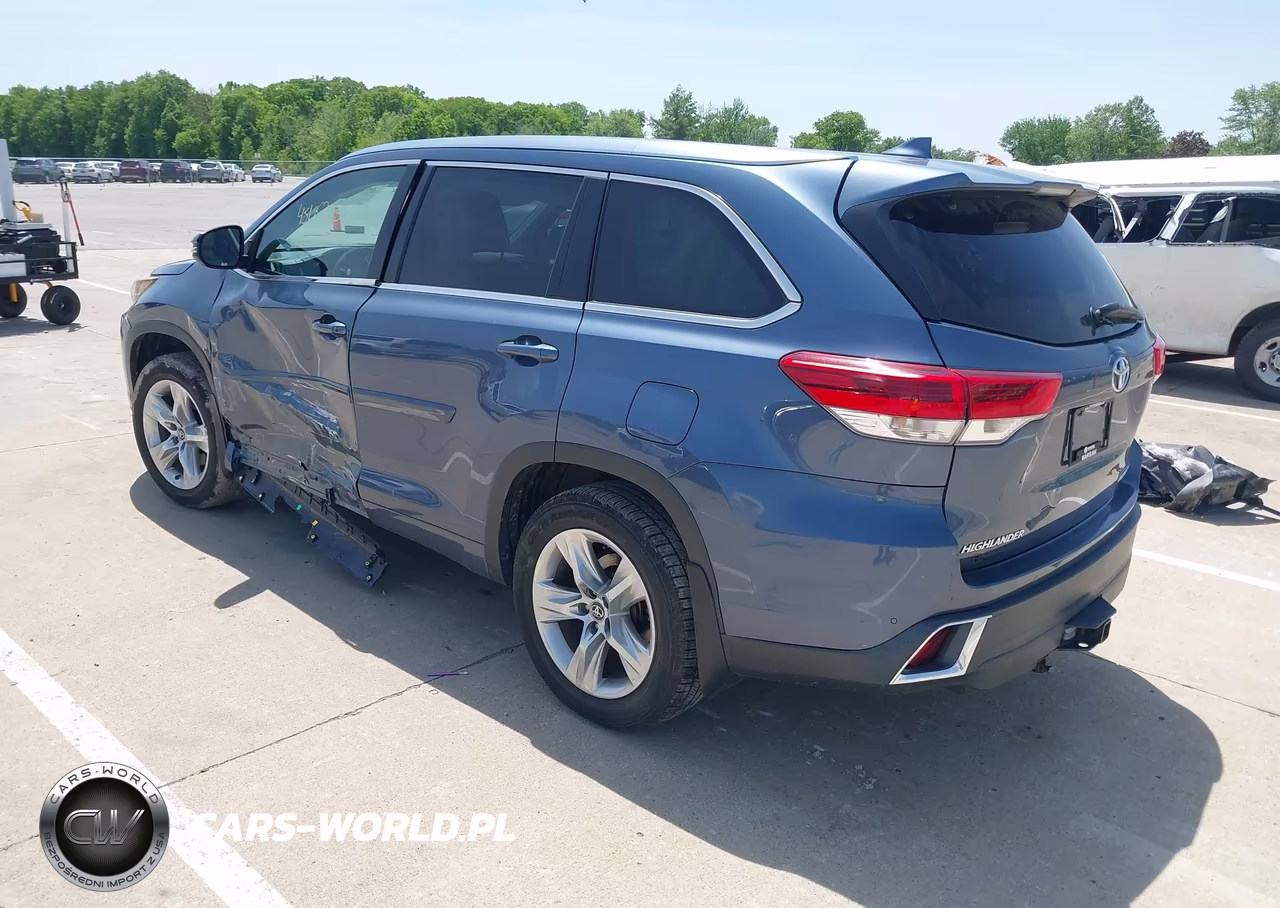 2017 Toyota Highlander Limited VIN:5TDDZRFH0HS418219 - 3