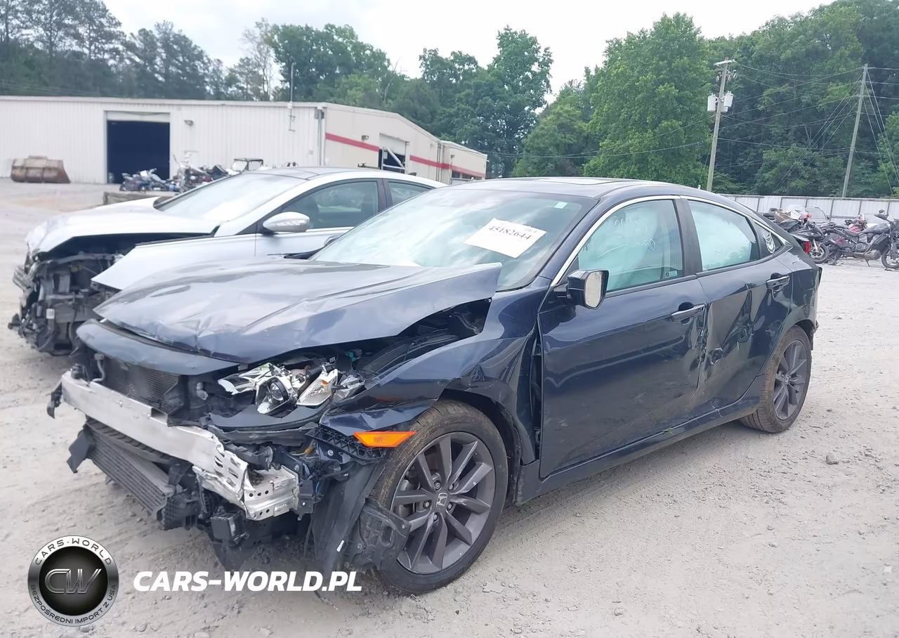 2020 Honda Civic Ex VIN:19XFC1F35LE012357 - 14