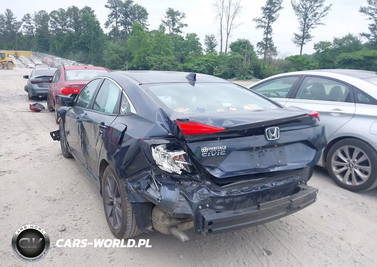 2020 Honda Civic Ex VIN:19XFC1F35LE012357 - 3