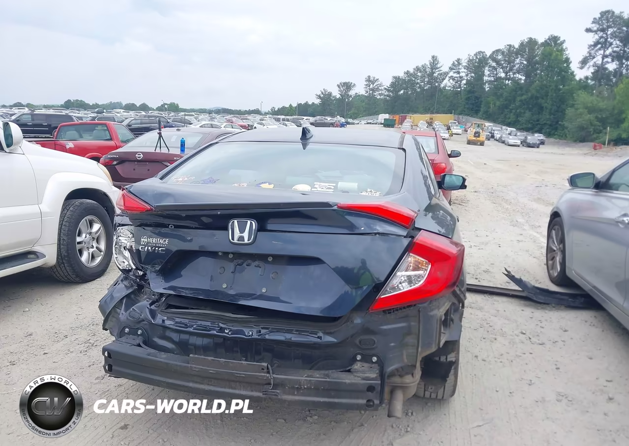 2020 Honda Civic Ex VIN:19XFC1F35LE012357 - 4