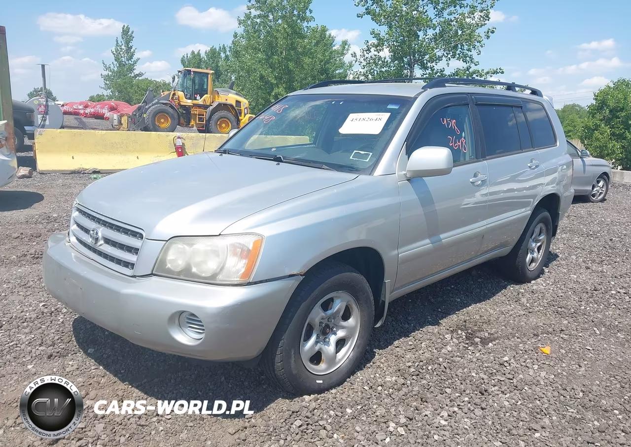 2001 Toyota Highlander VIN:JTEHD21A510006349 - 2