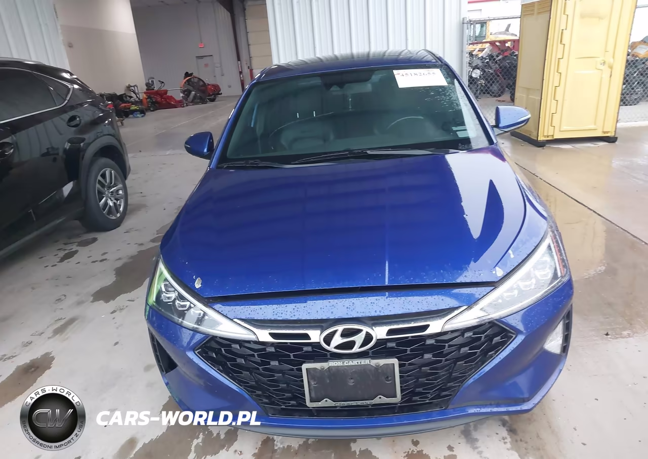 2019 Hyundai Elantra Sport VIN:KMHD04LB4KU861131 - 12