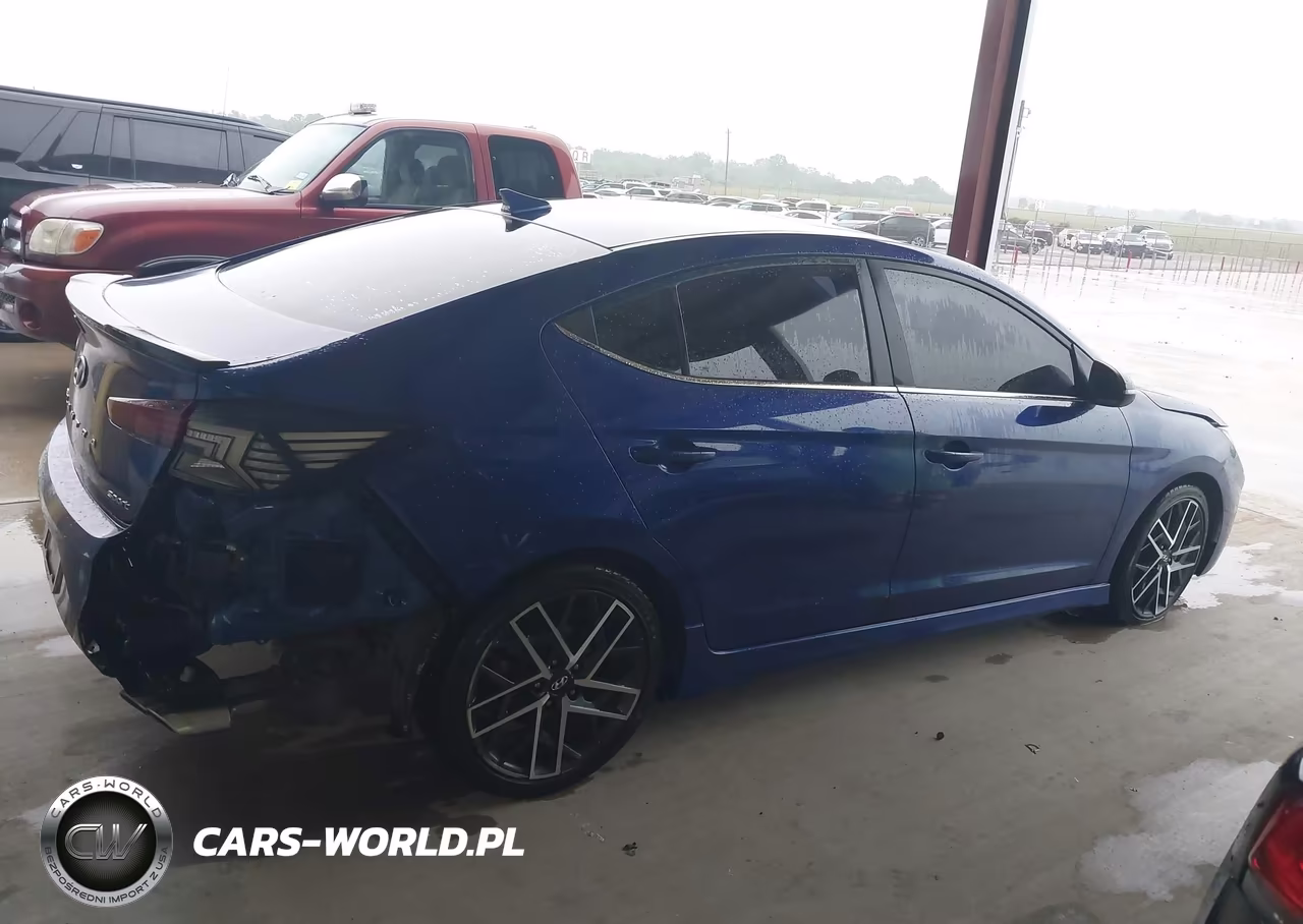 2019 Hyundai Elantra Sport VIN:KMHD04LB4KU861131 - 13