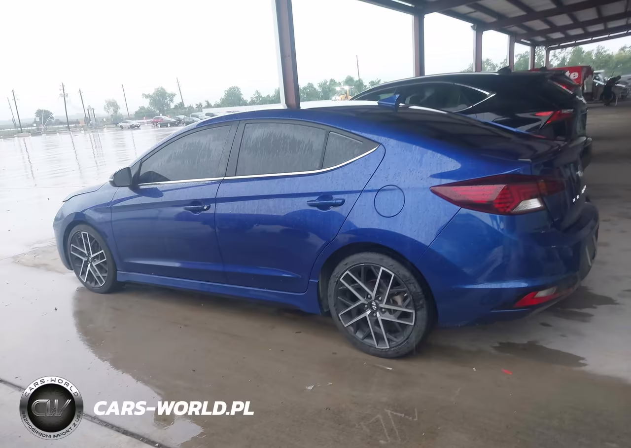2019 Hyundai Elantra Sport VIN:KMHD04LB4KU861131 - 14