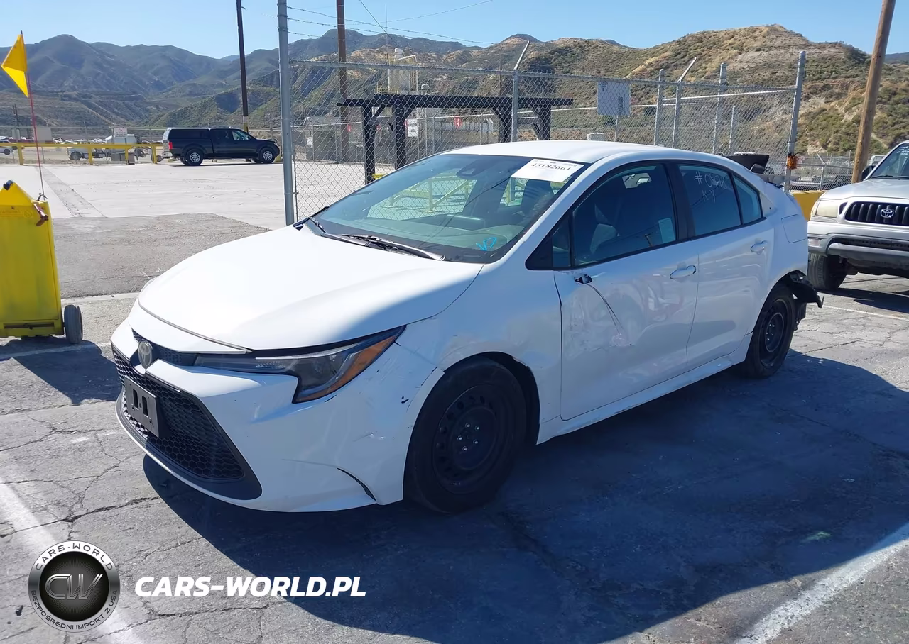 2020 Toyota Corolla Le VIN:5YFEPRAE3LP020978 - 2
