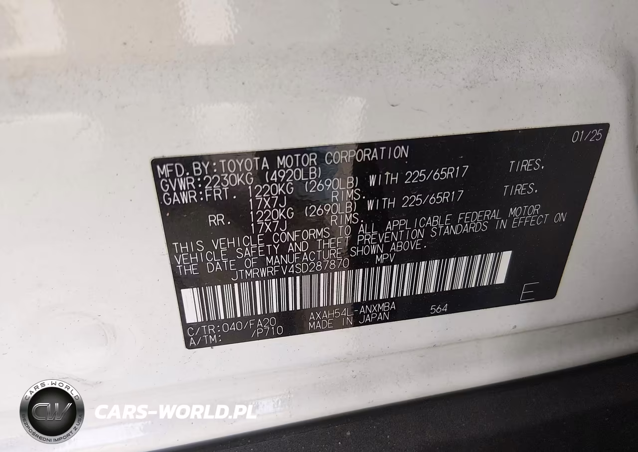 2025 Toyota Rav4 Hybrid Xle VIN:JTMRWRFV4SD287870 - 9