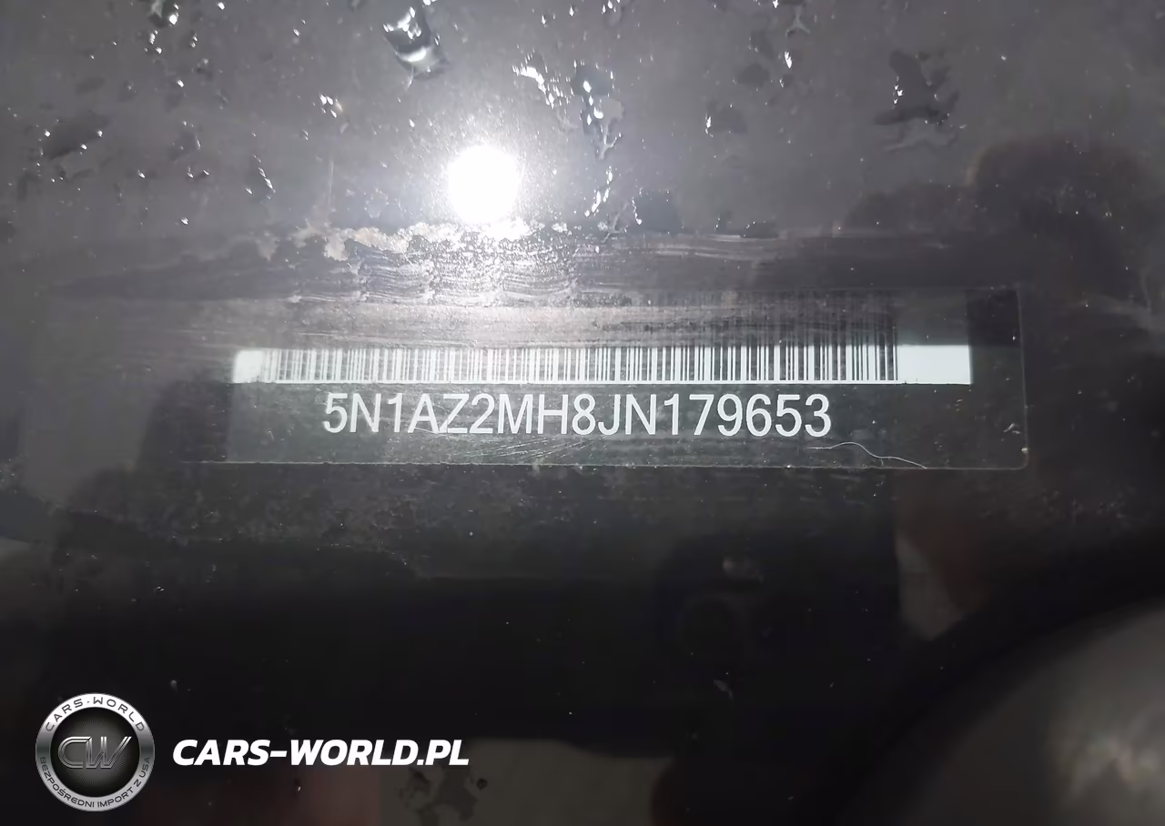 2018 Nissan Murano Sl VIN:5N1AZ2MH8JN179653 - 9