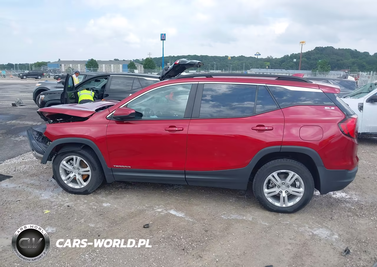 2021 GMC Terrain Fwd Sle VIN:3GKALMEV7ML337673 - 14