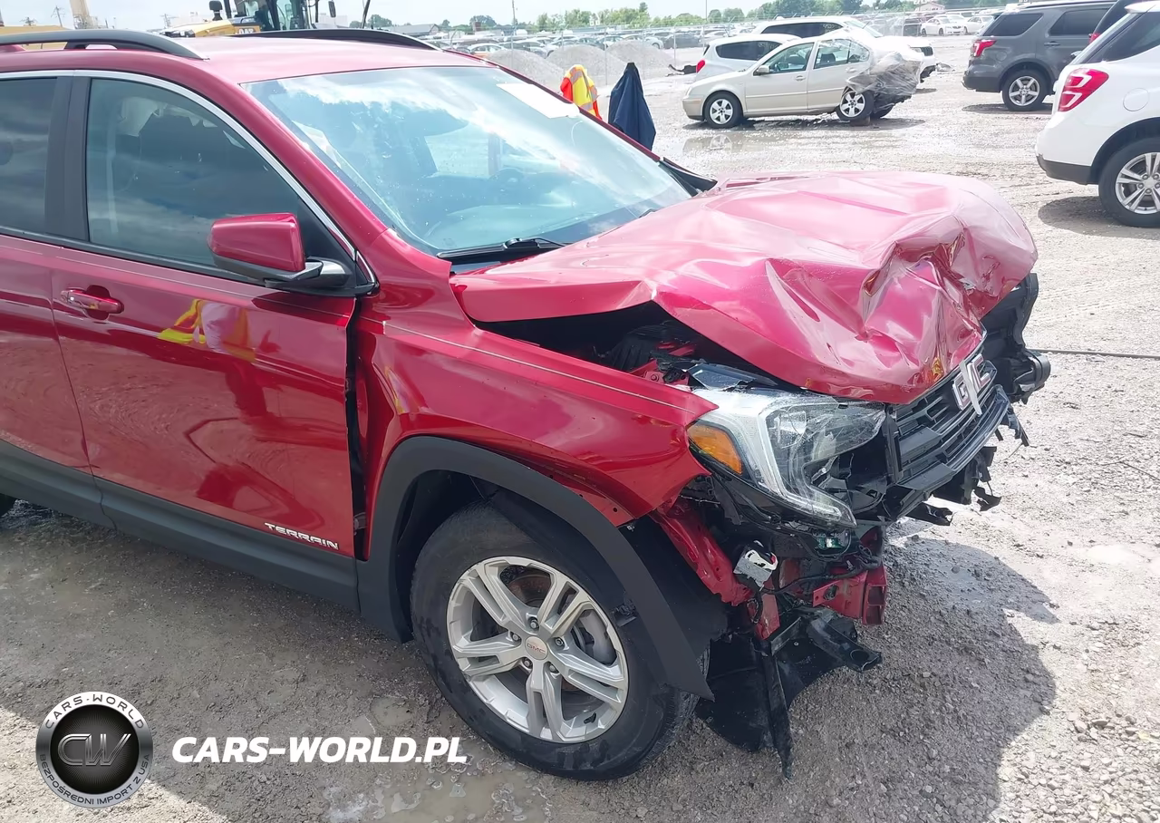 2021 GMC Terrain Fwd Sle VIN:3GKALMEV7ML337673 - 18