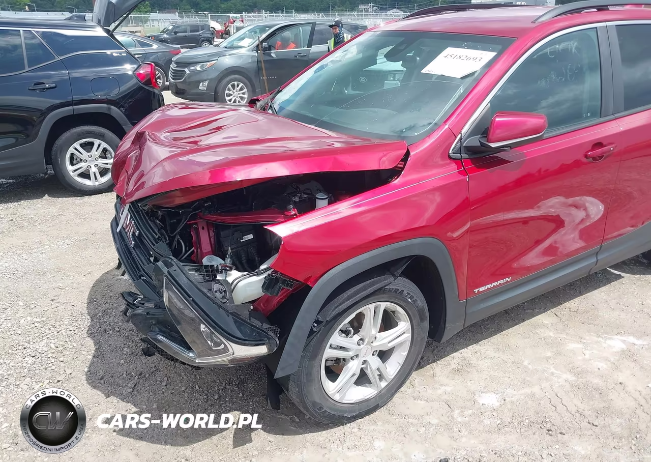2021 GMC Terrain Fwd Sle VIN:3GKALMEV7ML337673 - 19