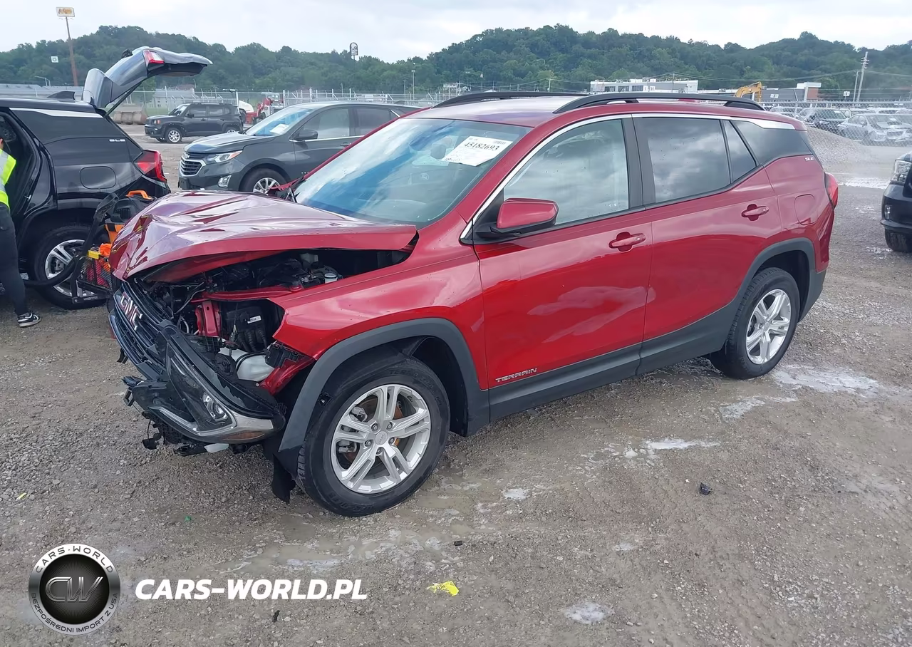 2021 GMC Terrain Fwd Sle VIN:3GKALMEV7ML337673 - 2