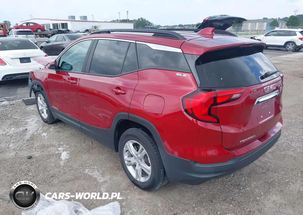2021 GMC Terrain Fwd Sle VIN:3GKALMEV7ML337673 - 3