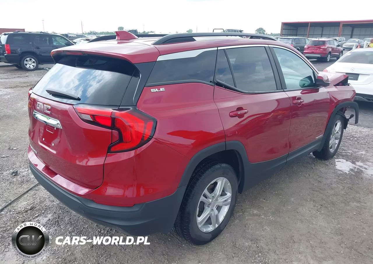 2021 GMC Terrain Fwd Sle VIN:3GKALMEV7ML337673 - 4