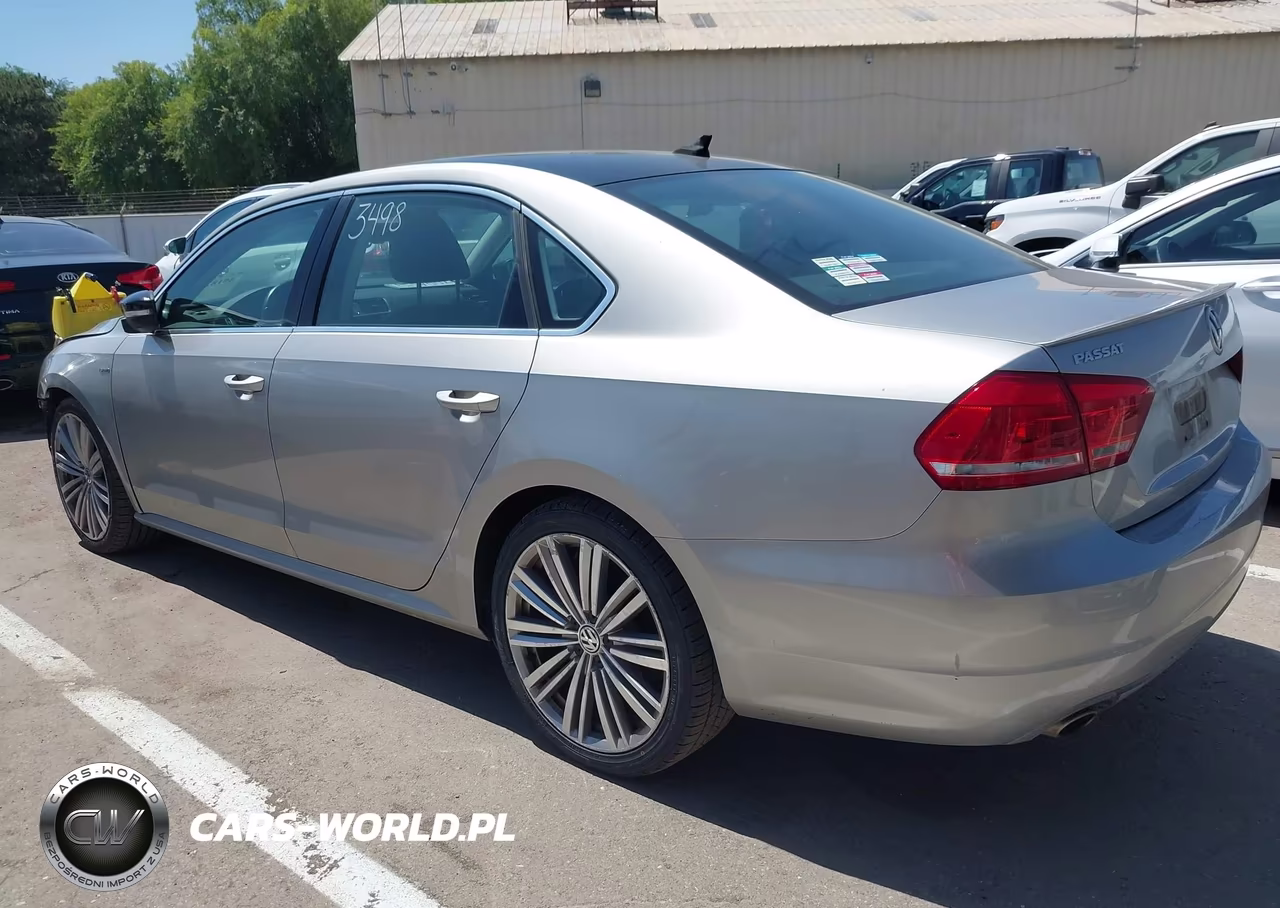 2014 Volkswagen Passat 1.8T Sport VIN:1VWBT7A35EC097345 - 3