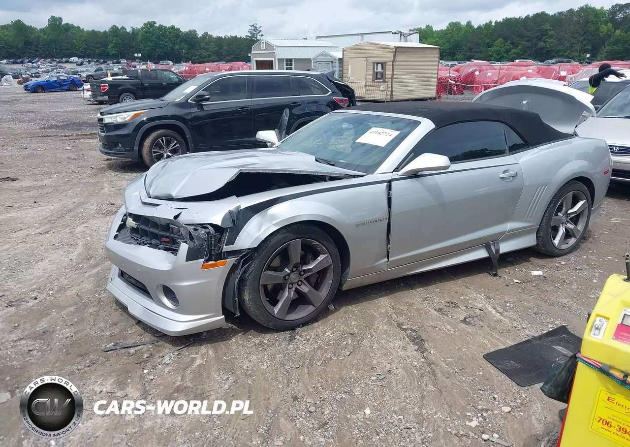 2012 Chevrolet Camaro 2Ss VIN:2G1FK3DJ4C9112246 - 2