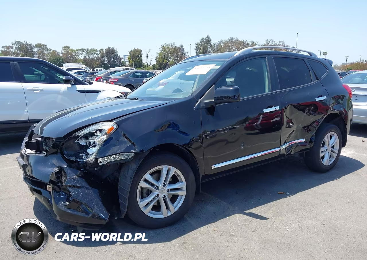 2012 Nissan Rogue Sv VIN:JN8AS5MT6CW604836 - 2