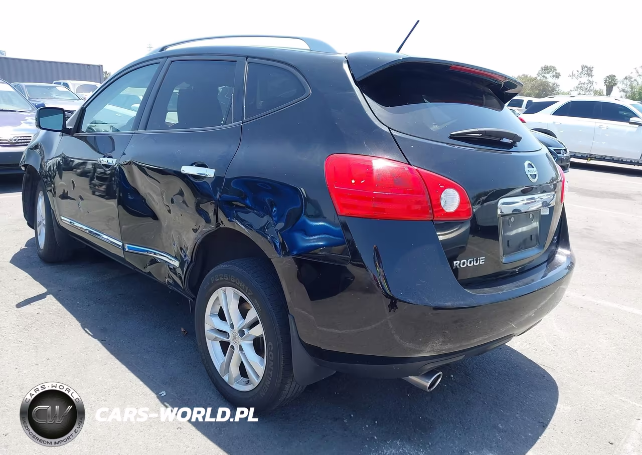 2012 Nissan Rogue Sv VIN:JN8AS5MT6CW604836 - 3
