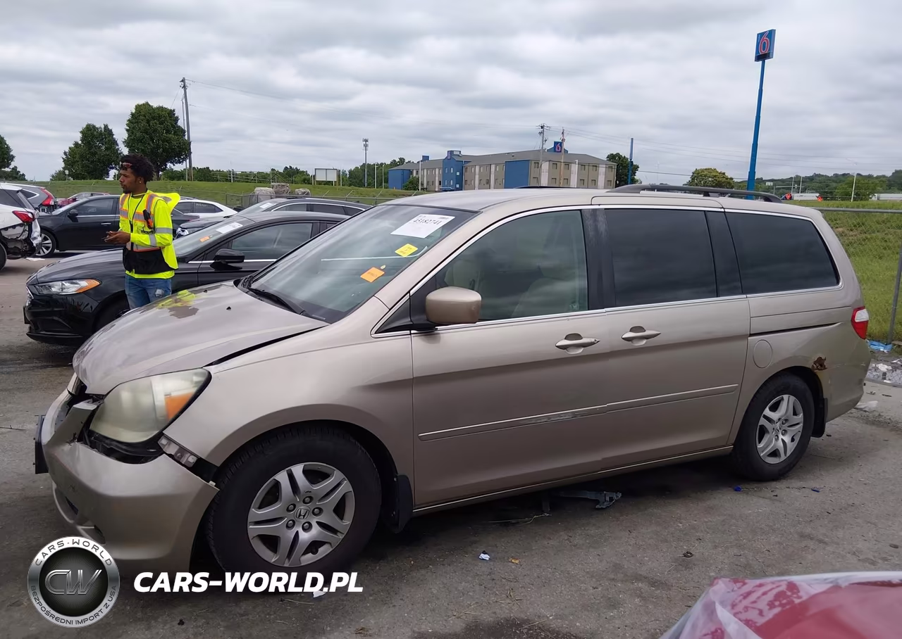 2007 Honda Odyssey Ex VIN:5FNRL38497B096262 - 18