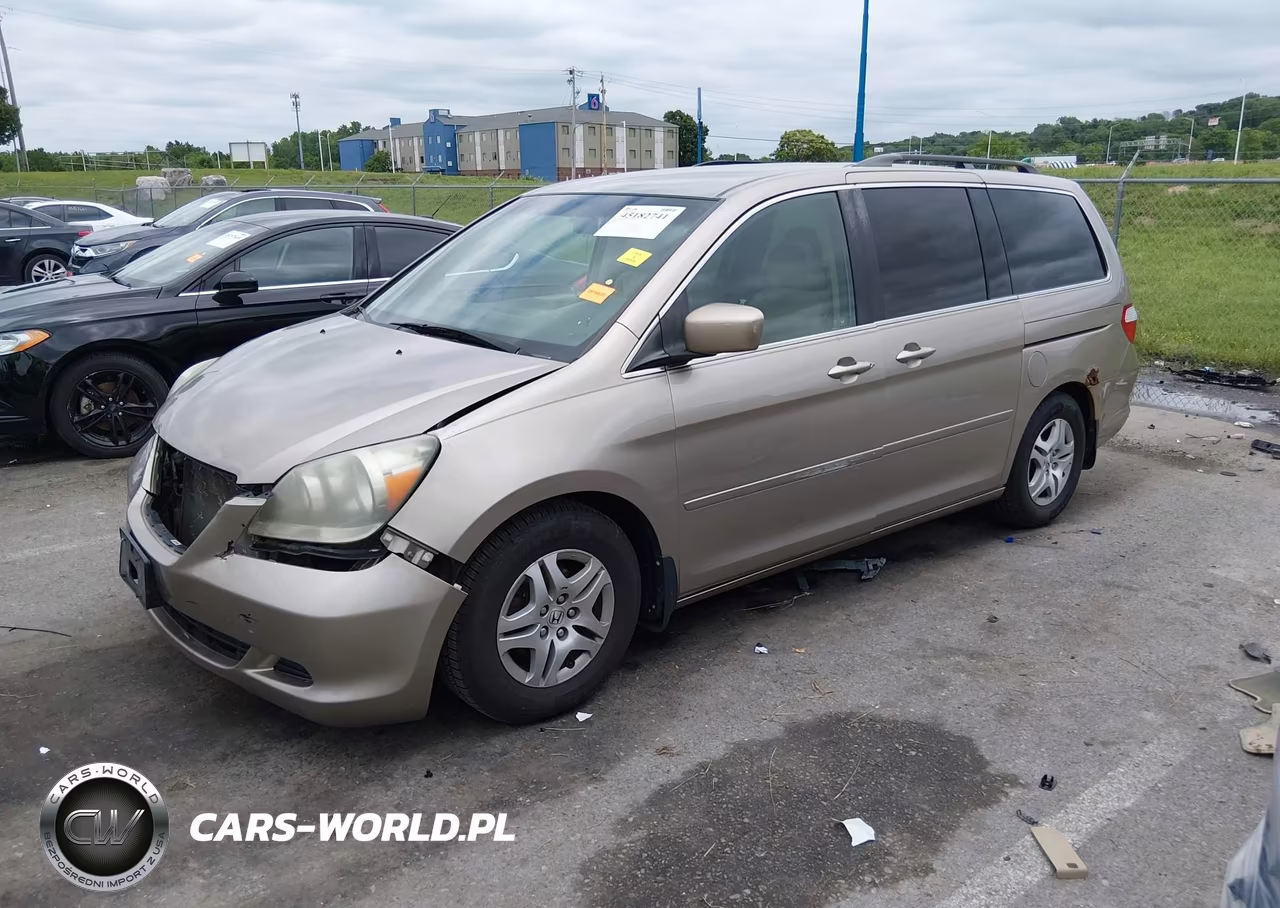 2007 Honda Odyssey Ex VIN:5FNRL38497B096262 - 2