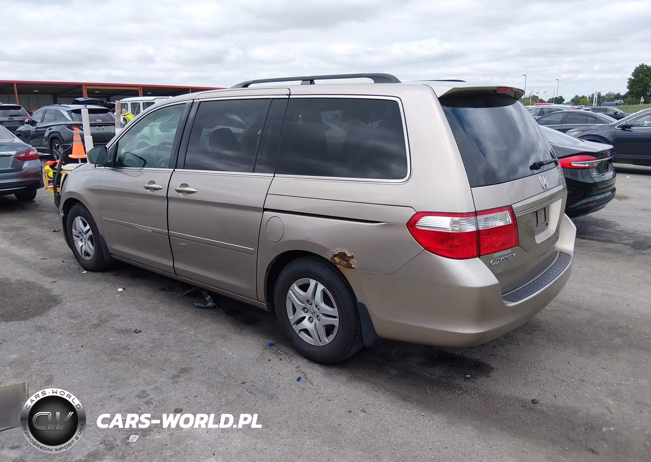2007 Honda Odyssey Ex VIN:5FNRL38497B096262 - 3