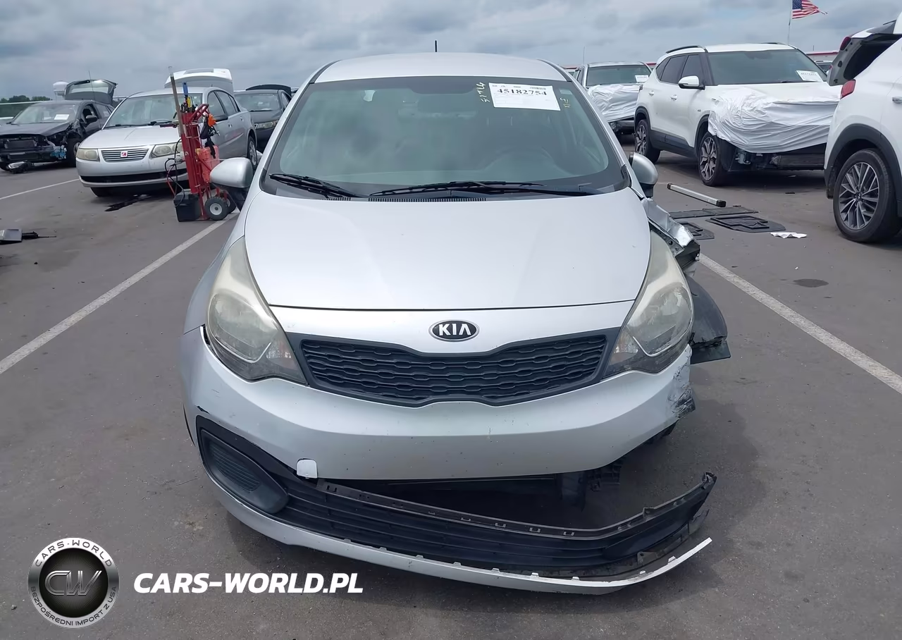2014 Kia Rio Lx VIN:KNADM4A31E6400964 - 12