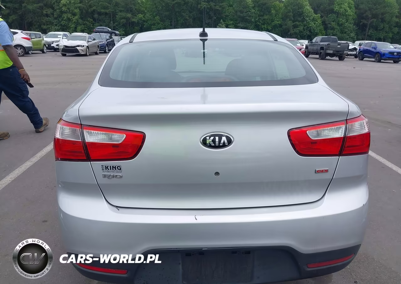 2014 Kia Rio Lx VIN:KNADM4A31E6400964 - 16
