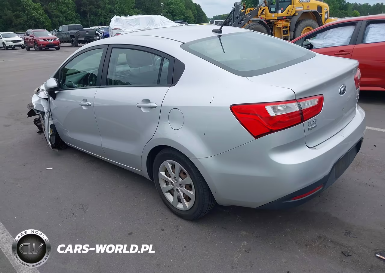 2014 Kia Rio Lx VIN:KNADM4A31E6400964 - 3