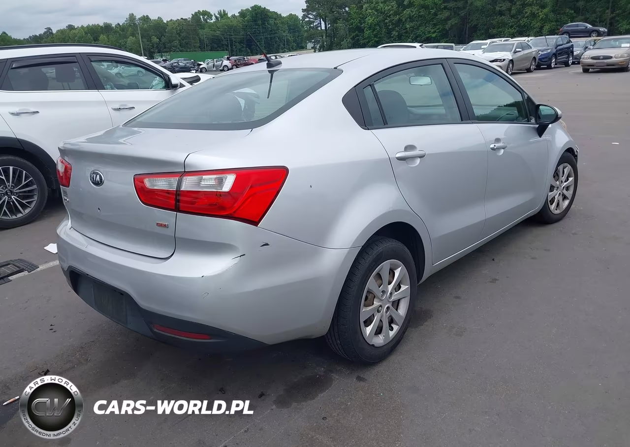 2014 Kia Rio Lx VIN:KNADM4A31E6400964 - 4