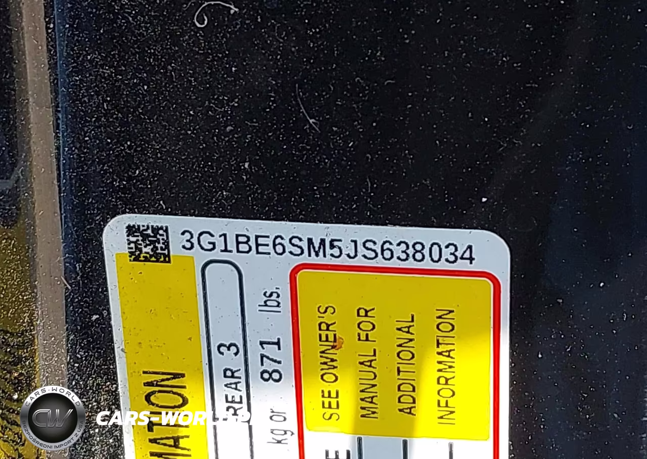 2018 Chevrolet Cruze Lt Auto VIN:3G1BE6SM5JS638034 - 9