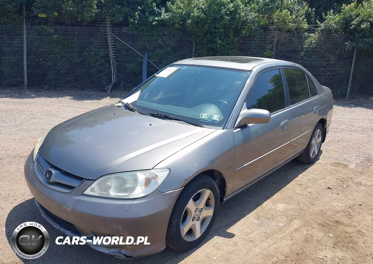 2004 Honda Civic Ex VIN:2HGES26764H568966 - 2