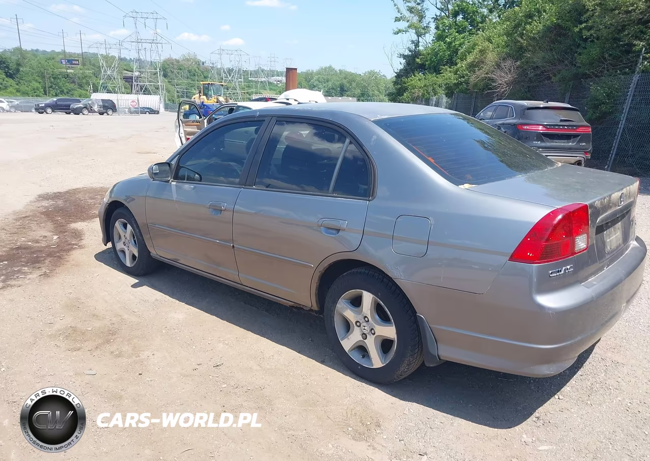 2004 Honda Civic Ex VIN:2HGES26764H568966 - 3