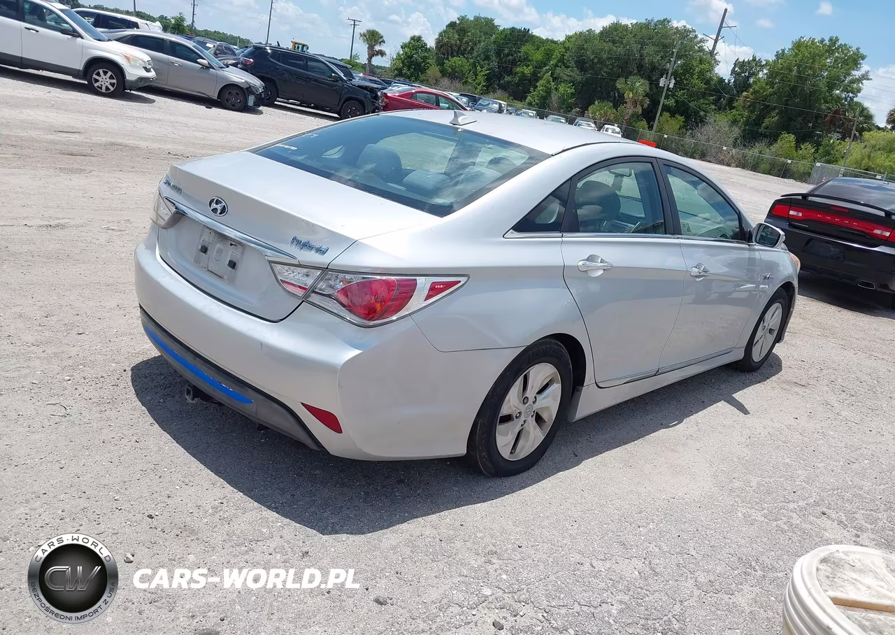 2013 Hyundai Sonata Hybrid VIN:KMHEC4A48DA083968 - 4