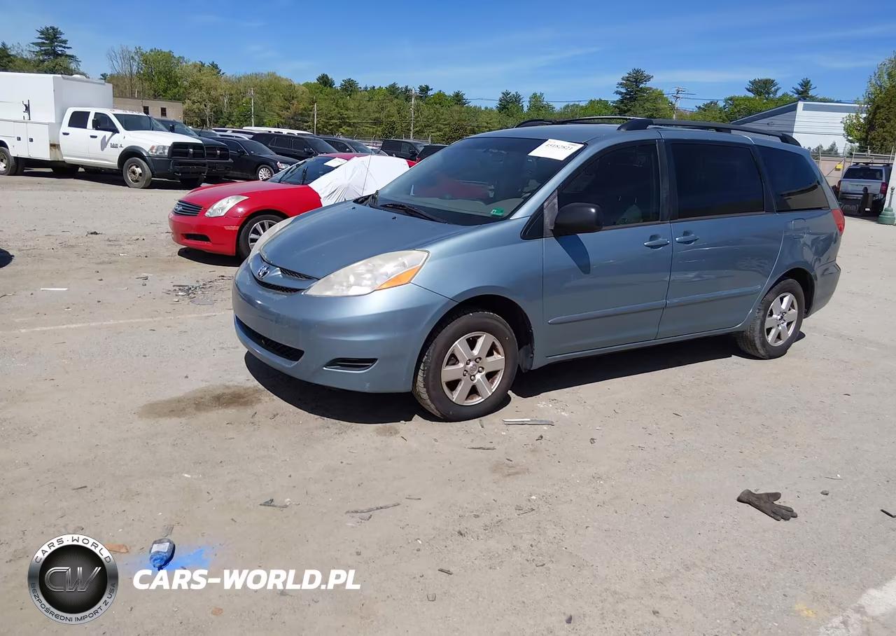 2008 Toyota Sienna Le VIN:5TDZK23C78S222854 - 2