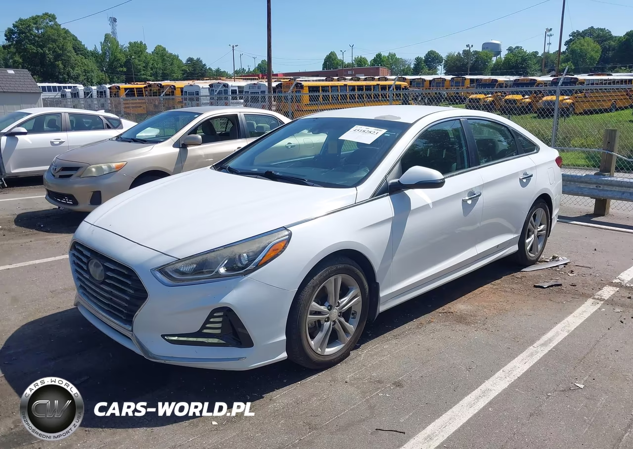 2018 Hyundai Sonata Sel VIN:5NPE34AF8JH652117 - 2