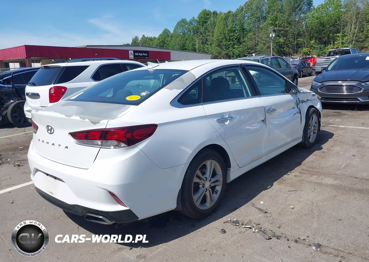 2018 Hyundai Sonata Sel VIN:5NPE34AF8JH652117 - 4