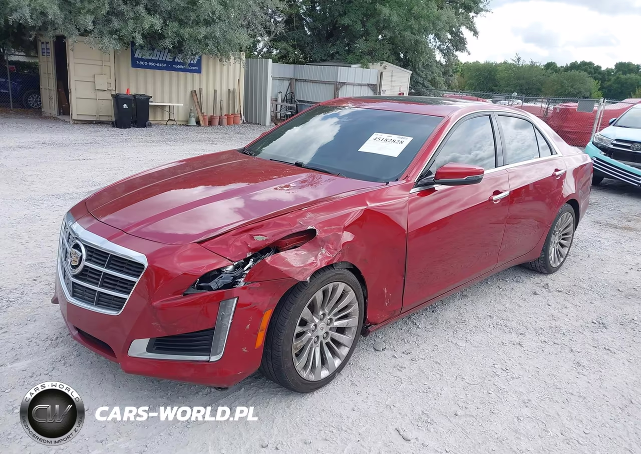 2014 Cadillac Cts Luxury VIN:1G6AR5SX5E0156823 - 2