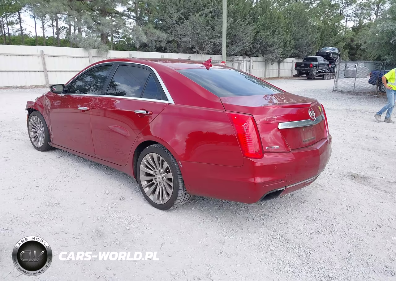 2014 Cadillac Cts Luxury VIN:1G6AR5SX5E0156823 - 3
