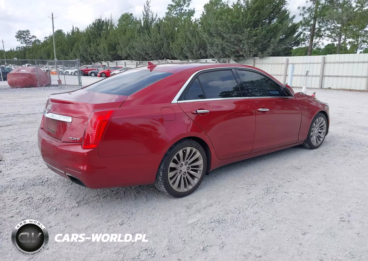 2014 Cadillac Cts Luxury VIN:1G6AR5SX5E0156823 - 4