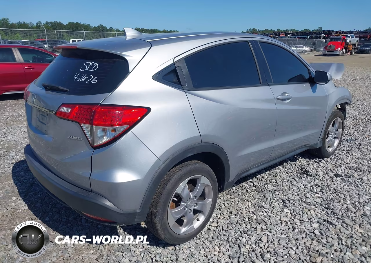 2022 Honda Hr-V Awd Lx VIN:3CZRU6H37NM761829 - 4